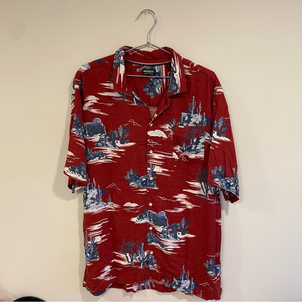 Red button up by Buffalo David Bitton